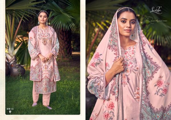 Levisha Hamza Festive Wear Printed Dress Material Collection